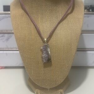 New amethyst pendant necklace
